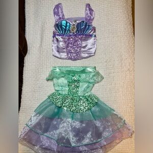 Disney Enchanted Sea Princess Costume - Purple and Green